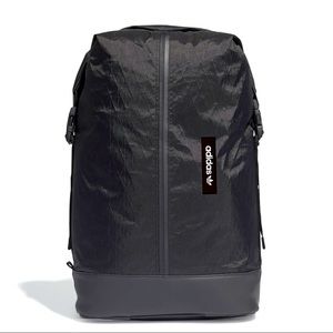 Adidas FUTURE ROLL-TOP BACKPACK Black NWT